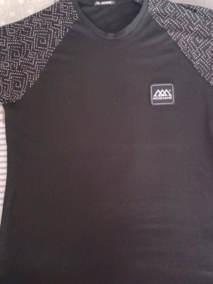 T-shirt Noshame® καινούργιο, μέγεθος L, μαύρο με σχέδιο