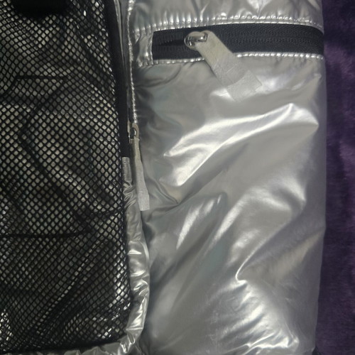 Armani Exchange backpack, silver
