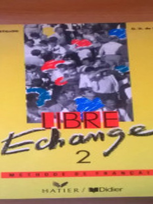 Libre Exchange 2 French Language Learning Book like new