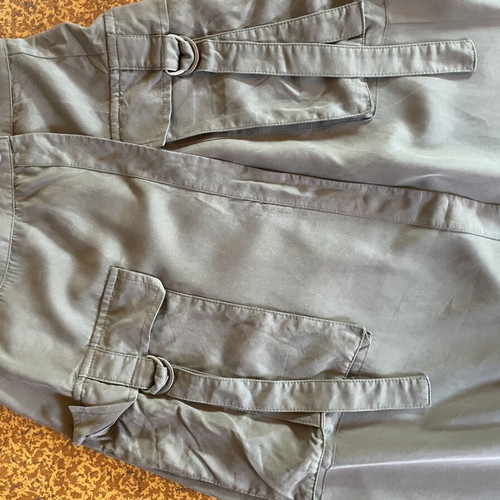 Arpyes midi skirt like new, green, with pockets