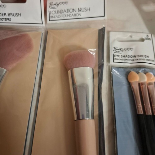 Makeup items new, unused in original packaging