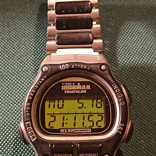 Timex Ironman Triathlon 1997 Model 746 vintage men's watch like new