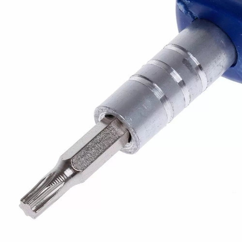 Jackly screwdriver set with handle and 16 tips new