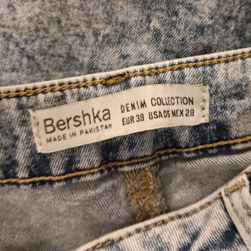 Bershka Jeans no28 used, skinny, elastic, high waist