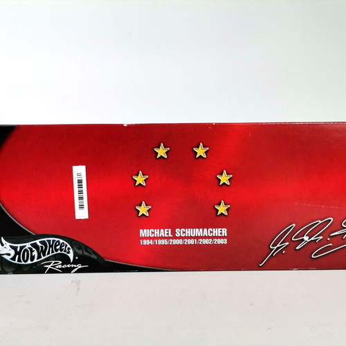 Hot Wheels Ferrari F2003 Michael Schumacher 2003 World Champion 1:18 Diecast