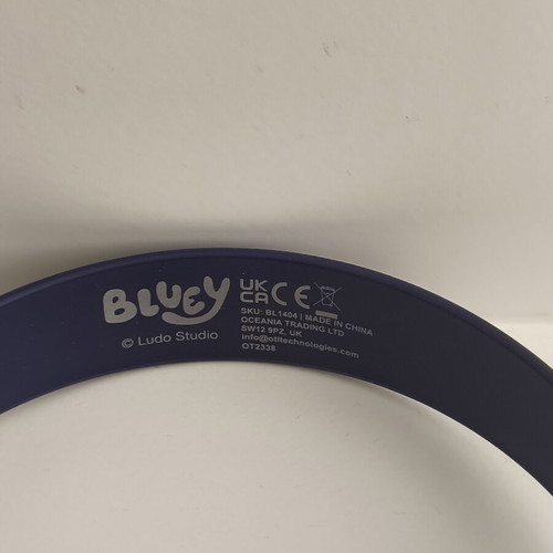 Bluey Kids Headphones wired, new, volume limiter 85dB
