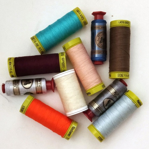 Cotton sewing threads pack of 10 new