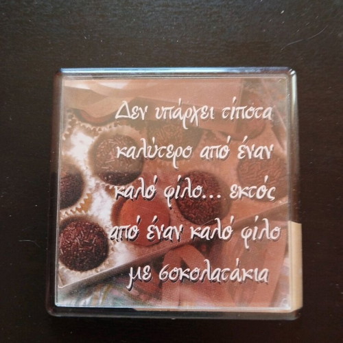 Fridge magnet used