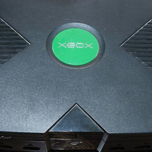 Xbox Original console with controller, power supply and AV cable