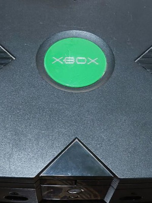 Xbox Original console with controller, power supply and AV cable