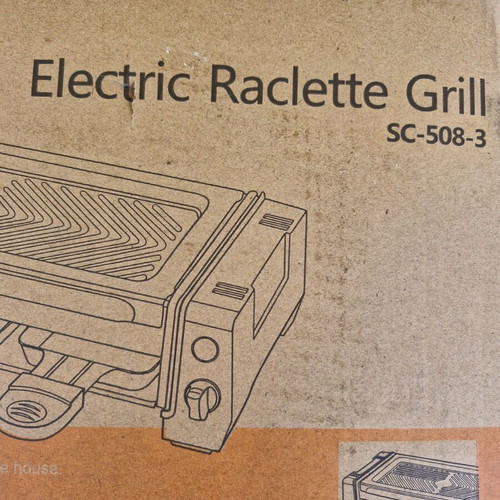 Electric raclette grill SC-508-3
