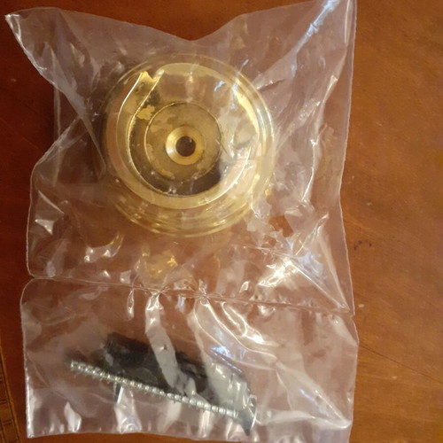 Zogometal rosette gold for 35mm curtain rod new