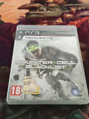 Tom Clancy's Splinter Cell Blacklist for PlayStation 3 like new