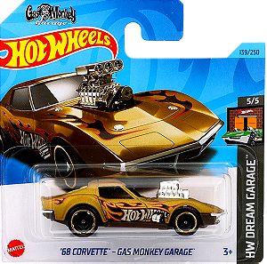 Hot Wheels 68 Corvette-Gas Monkeys Garage