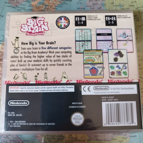 Big Brain Academy Nintendo DS game, factory sealed