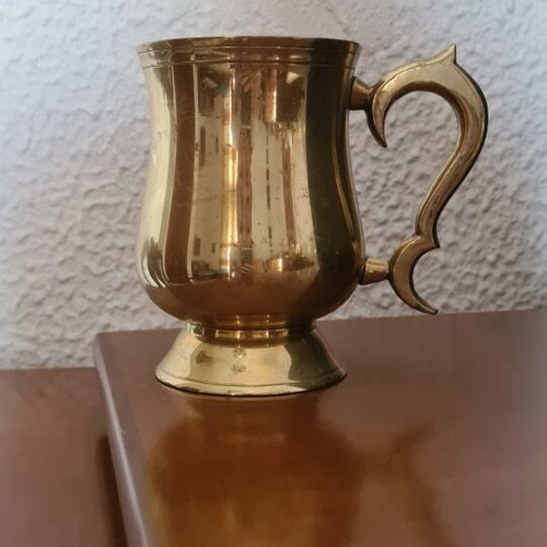 Cup with engraved Cyprus used