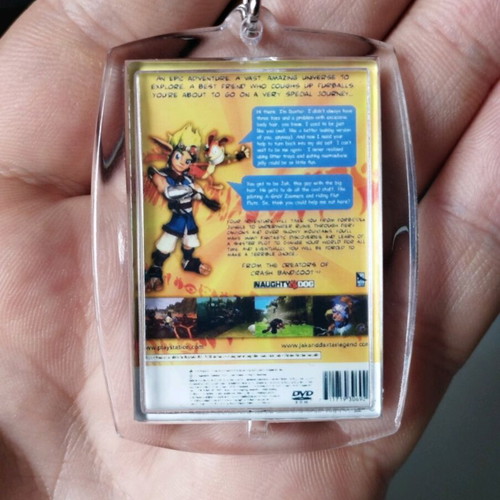 Jak and Daxter The Precursor Legacy PS2 keychain new