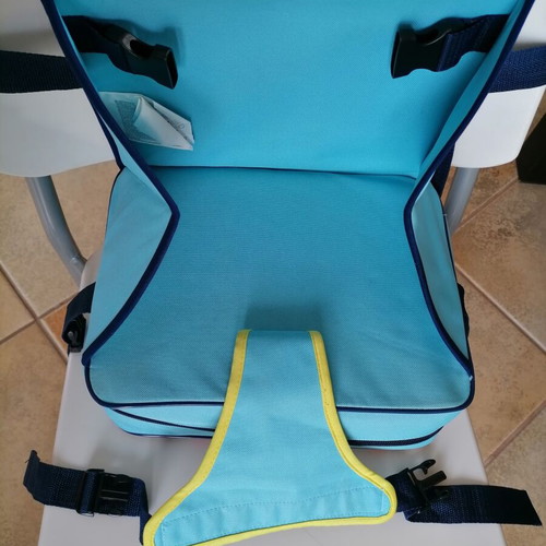 Suavinex portable baby booster seat like new, blue