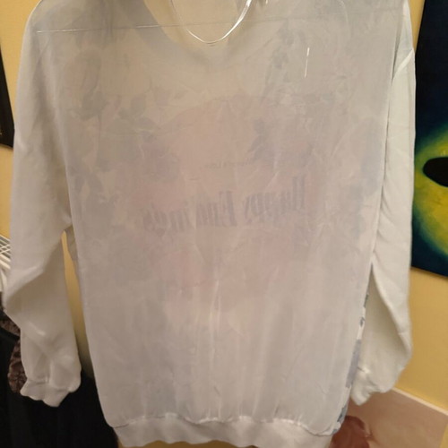 H&M Women’s Happy Endings Blouse like new, floral design