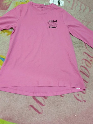 Apparel pink t-shirt new for girl 13-14 years