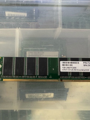 Apacer AM1 series DDR-400 1GB RAM DIMM used