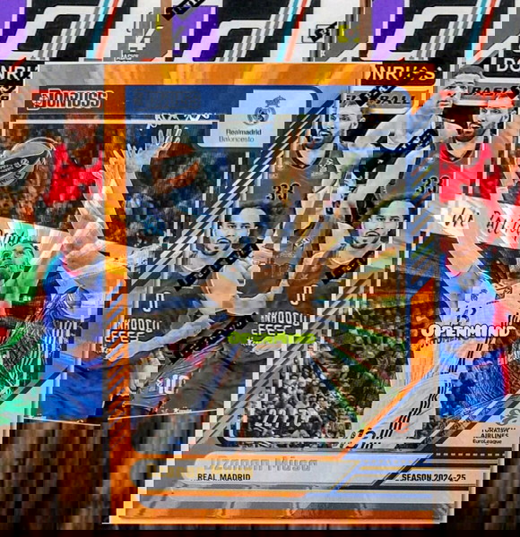 MUSA - ORANGE LASER /75 - REAL MADRID - DONRUSS EUROLEAGUE 2024-25