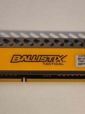 DDR3 Crucial BallistiX Tactical 4GB 1600MHz memory like new