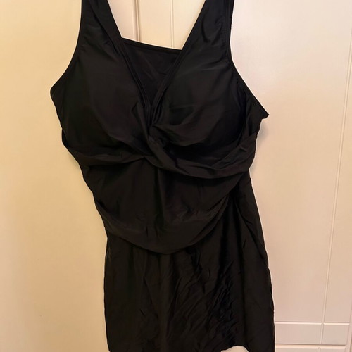 Women's plus size swimsuit 9XL 58 black new