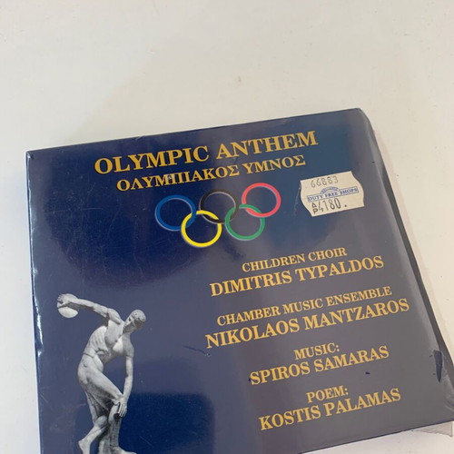 Children Choir Typaldos 1999 CD Olympic Anthem new, classical