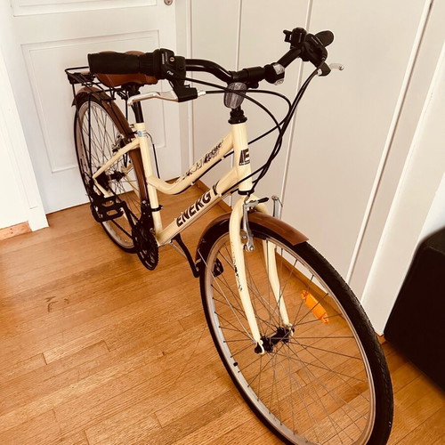 Energy Irene 28" City Bicycle 2024 Beige with 18 Speeds New