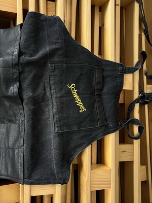 Ποδιές barista Schweppes σαν καινούργιο, 2 τεμάχια