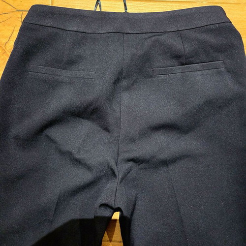 Lefon women's fabric pants size 38 like new, blue