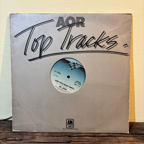 Aor Top Tracks vinyl used, rock