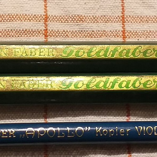 Faber collectible pencils like new, set of 36 pieces