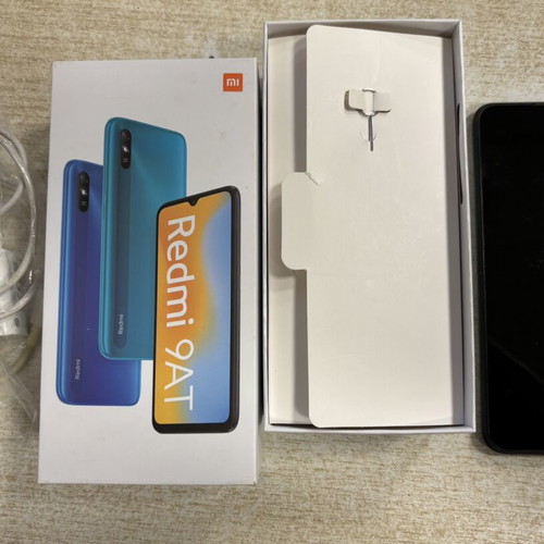 Xiaomi Redmi 9AT Dual Sim smartphone used, 32GB, black