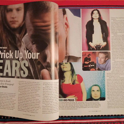 Time Fast Forward Europe magazine like new, special edition