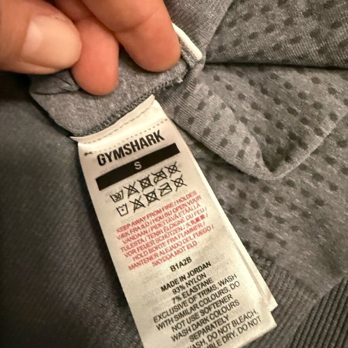 Gymshark leggings like new, gray, size S