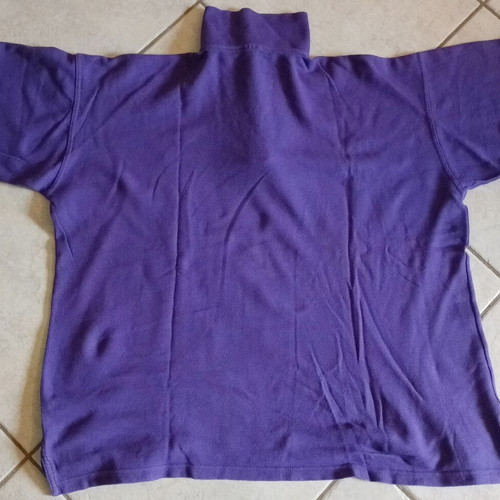 Cadbury men's polo shirt like new, size L, purple