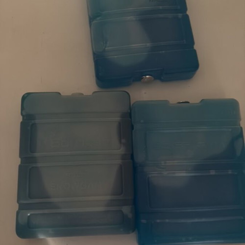 Ice packs like new, set of 3 pieces
