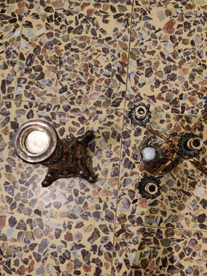 Candlesticks like new, single and multiple set