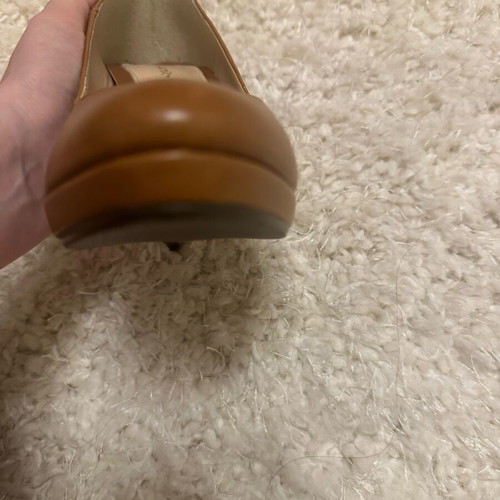 Stefania brown leather pumps like new, size 37