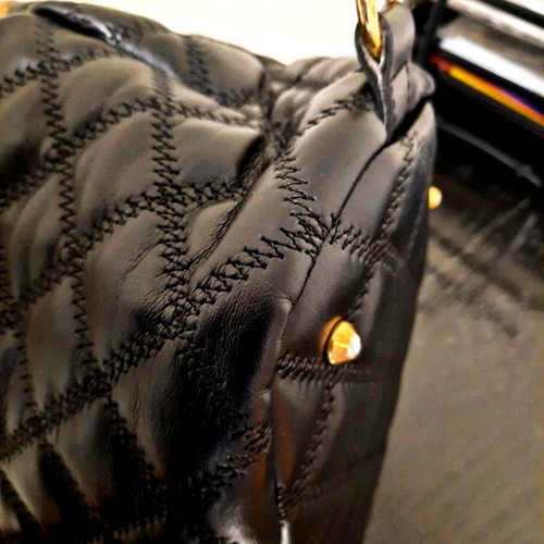 FRNC handmade bag like new, brown and black