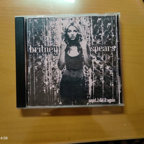 Britney Spears Oops CD used, non-authentic