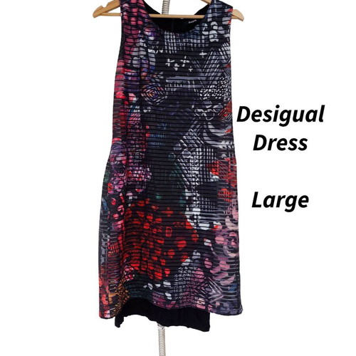 Desigual Casey Dress like new, colorful, size L
