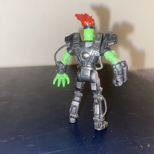 Chap Mei Stellar Force Green Warrior action figure used, vintage 1995-1999