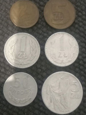 Polish coins used from 1959 to 1978
