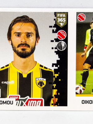 Panini FIFA 365 2018-2019 Marios Oikonomou AEK Athens FC sticker mint condition