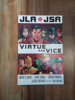 JLA/JSA Virtue and Vice graphic novel used