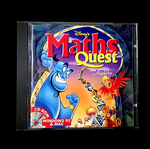 Disney 's Maths Quest CD-ROM WINDOWS 95 & MAC