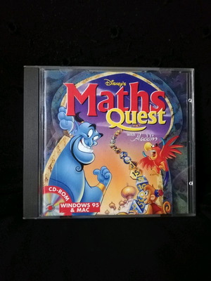 Disney's Maths Quest CD-ROM μεταχειρισμένο για Windows 95 & Mac